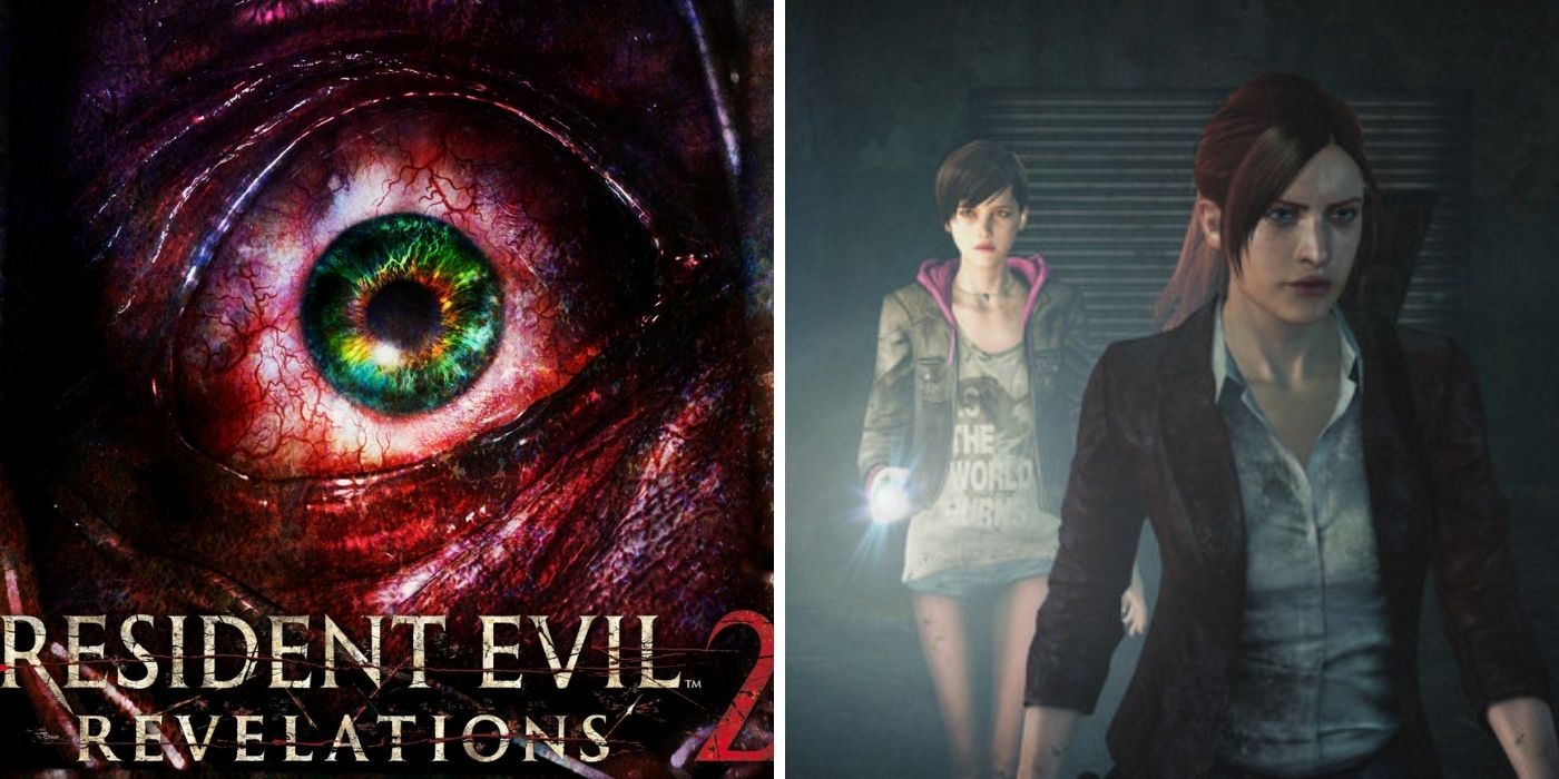 Resident Evil Revelations 2 Game Cover and Co-Op Characters