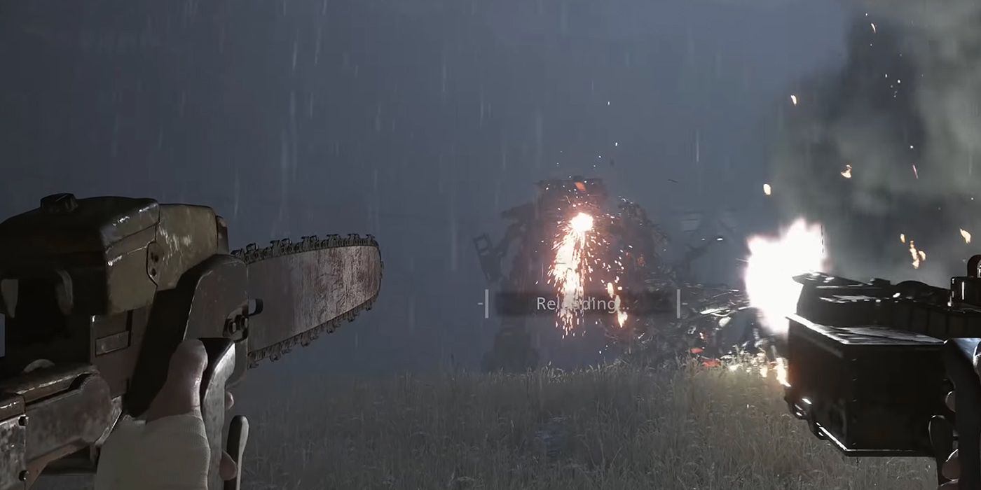 Resident Evil Village - What The Sparks Look Like When You Hit Heisenbergs Weak Spots