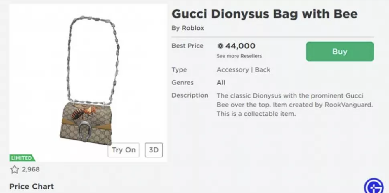 Roblox Player Spent Over 4000 On A Virtual Gucci Bag - virtual gucci bag gucci spiked basketball bag roblox price Roblox Player Spent Over 4000 On A Virtual Gucci Bag - gucci spiked basketball bag roblox price