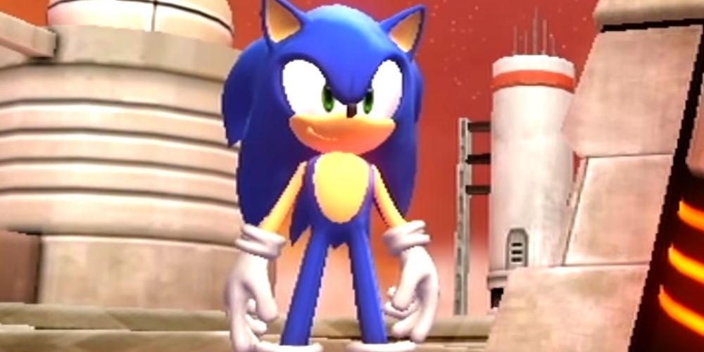 Sonic In a Sonic Colors Cut Scene