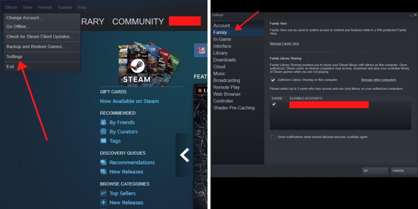 How To Share Your Steam Library | TheGamer ~ Philippines New Hope