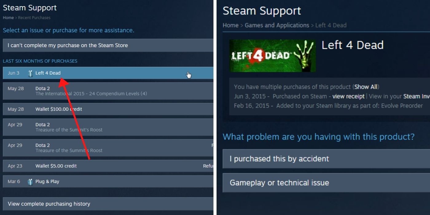 How To Refund A Game On Steam