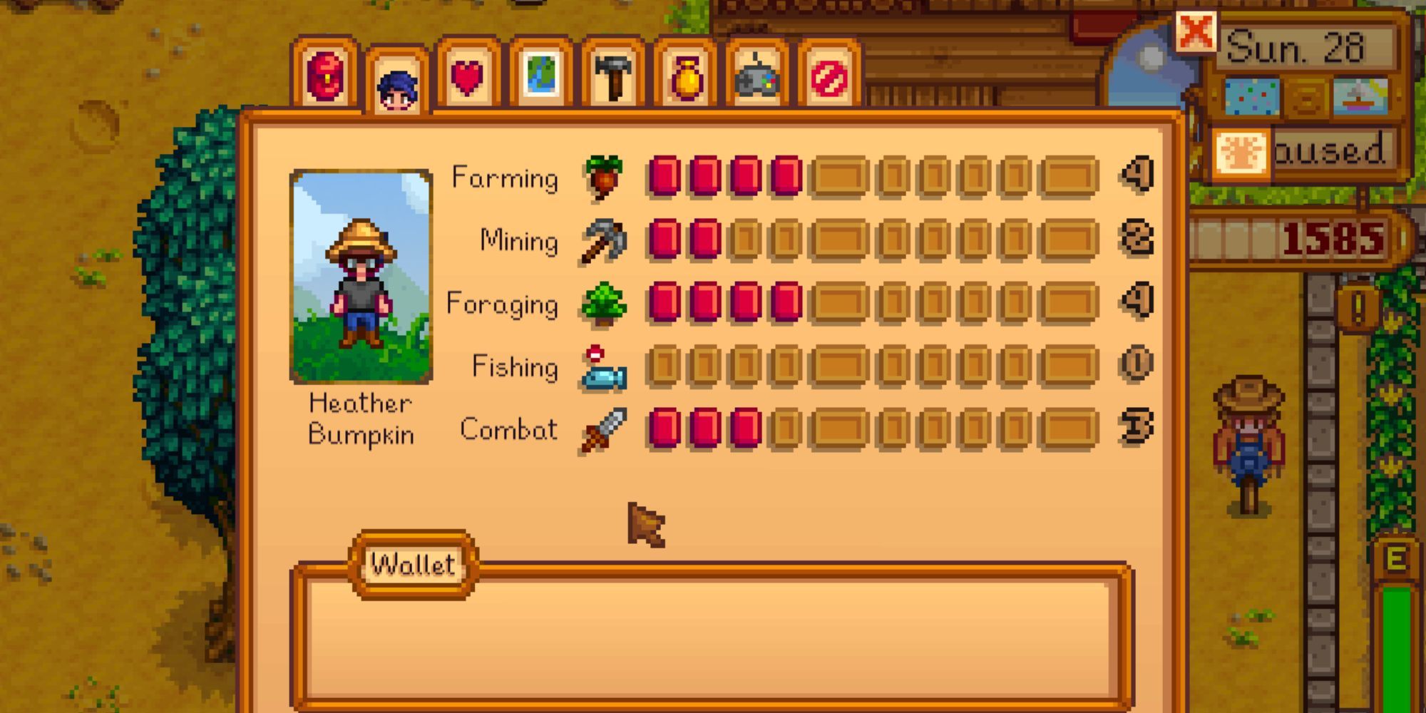 Stardew valley Skills