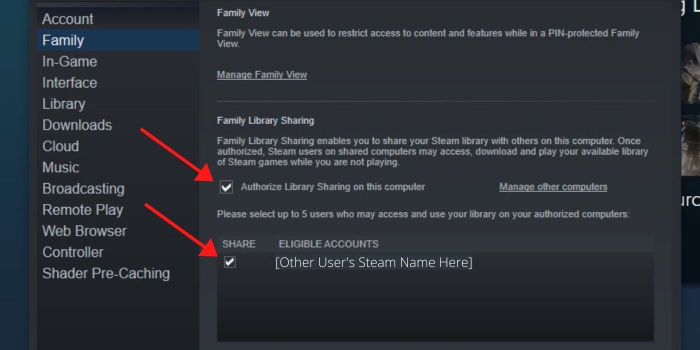 How To Share Your Steam Library