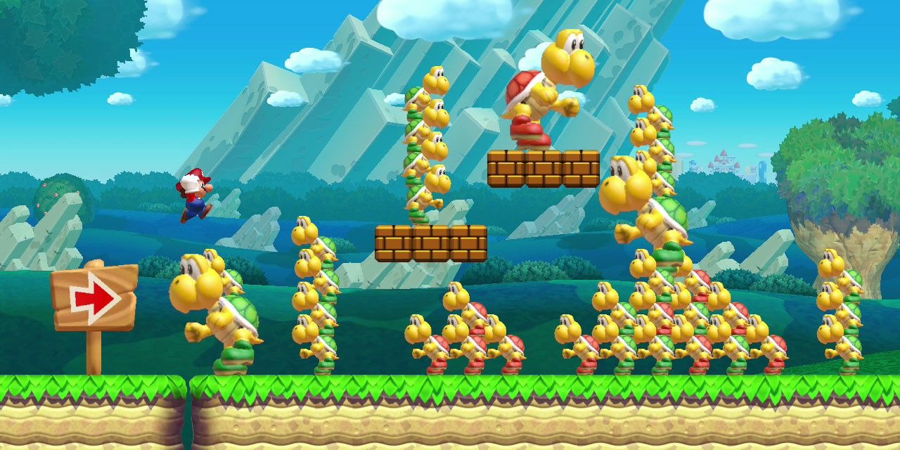 all mario games played by daneille and swiming birds
