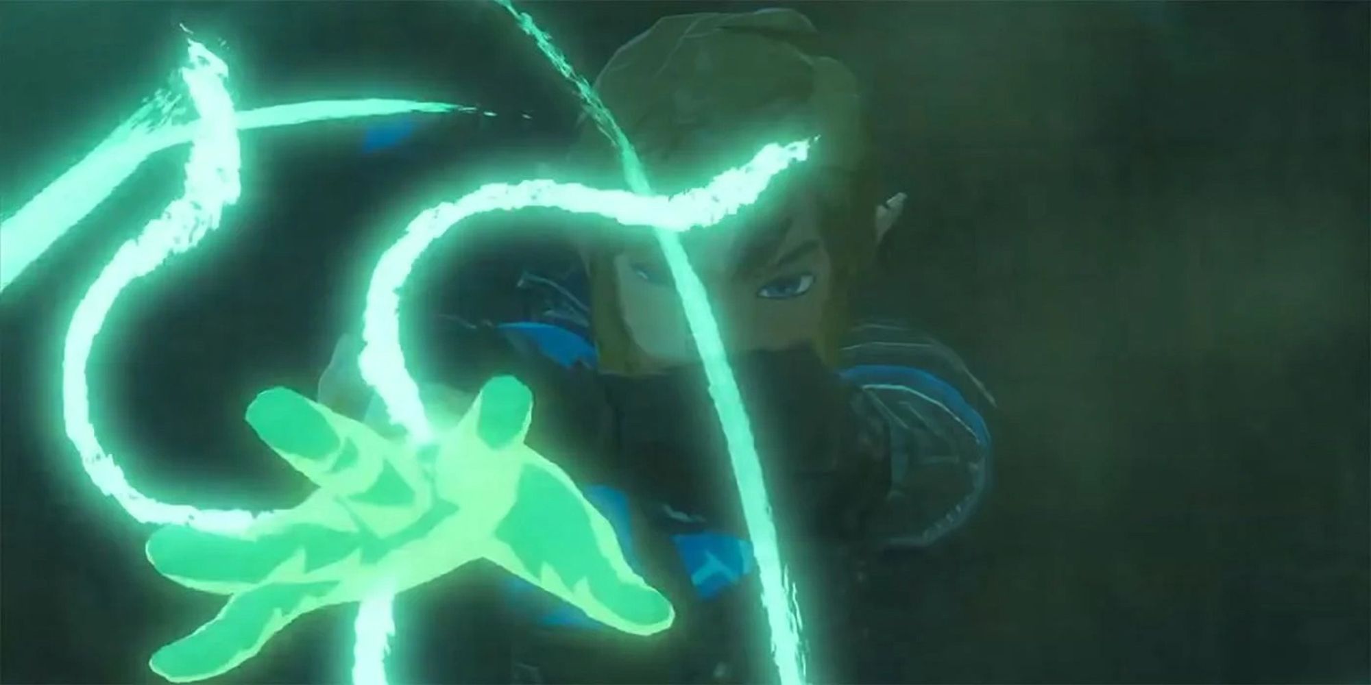 The Legend Of Zelda Breath Of The Wild 2 2019 Reveal Trailer - Link Struggling To Hold Back His New Magic Arm