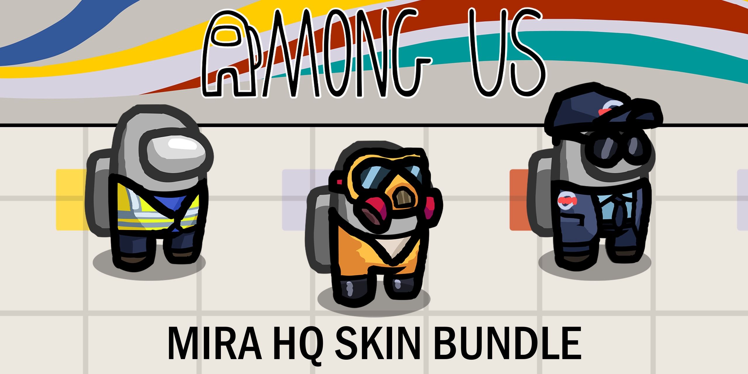 The MIRA HQ skin bundle in Among Us