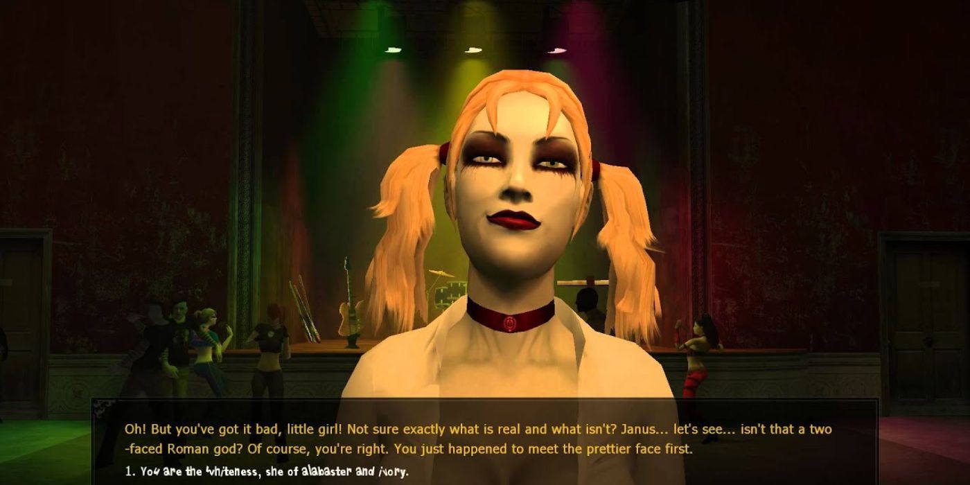Vampire-The-Masquerade-Bloodlines character in dialogue
