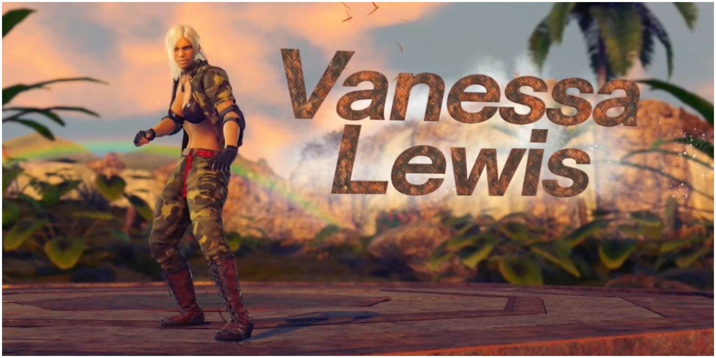 Virtua Fighter 5: Ultimate Showdown - Vanessa Lewis posing in the game's opening