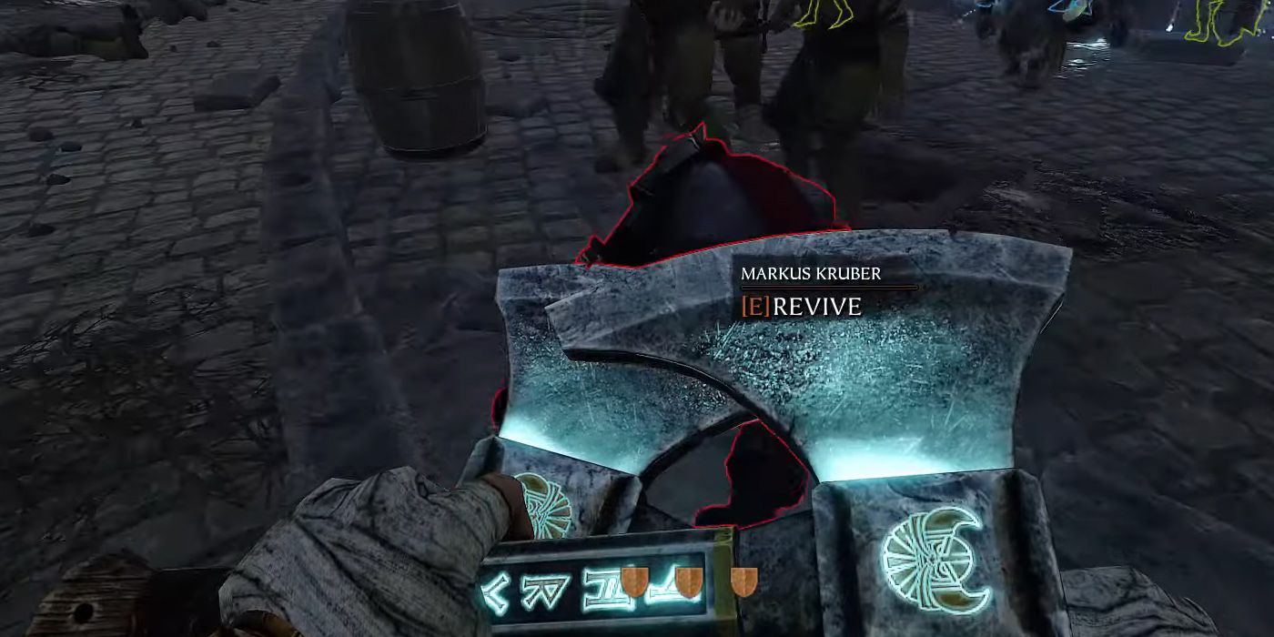 Warhammer Vermintide 2 - Blocking Before Starting The Revive Animation