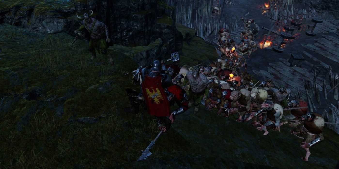 Warhammer Vermintide 2 - Getting Swarmed By A Horde From Behind
