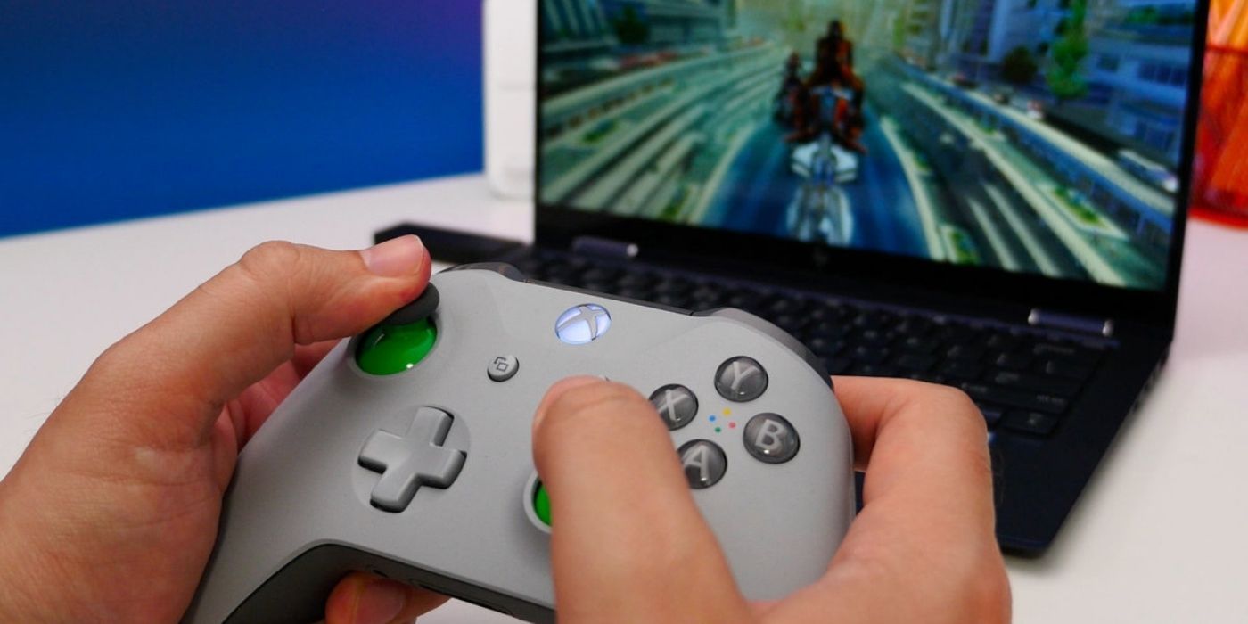 Can you use an xbox one shop controller on a pc