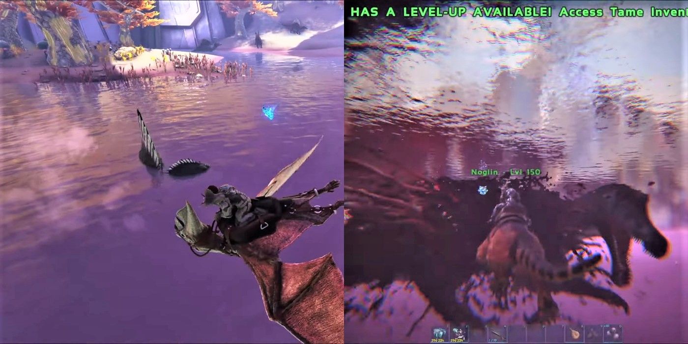 Make a safe area by killing creatures in Ark: Survival Evolved