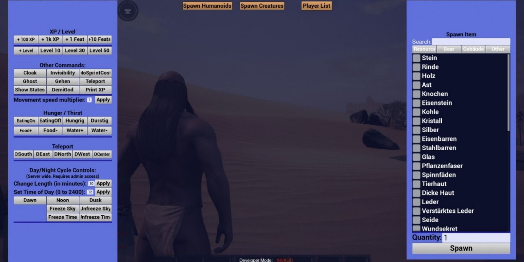 conan exiles single player setting sliders guide