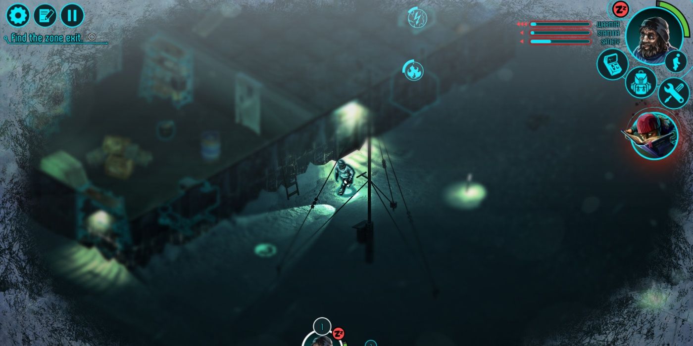 Distrust: Player Succumbing To The Cold Outside