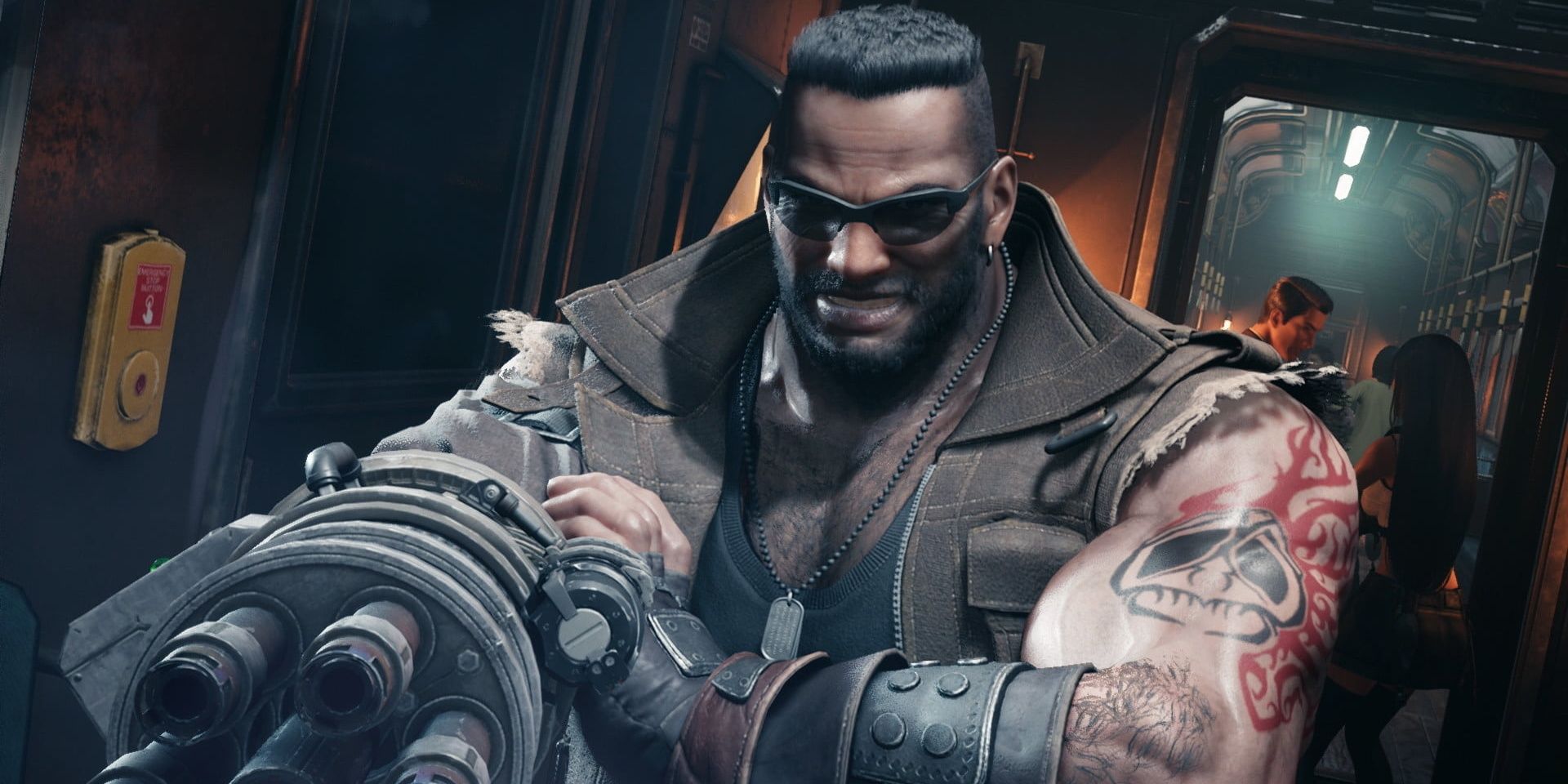 Final Fantasy 7 Remake Barret going to fight Shinra