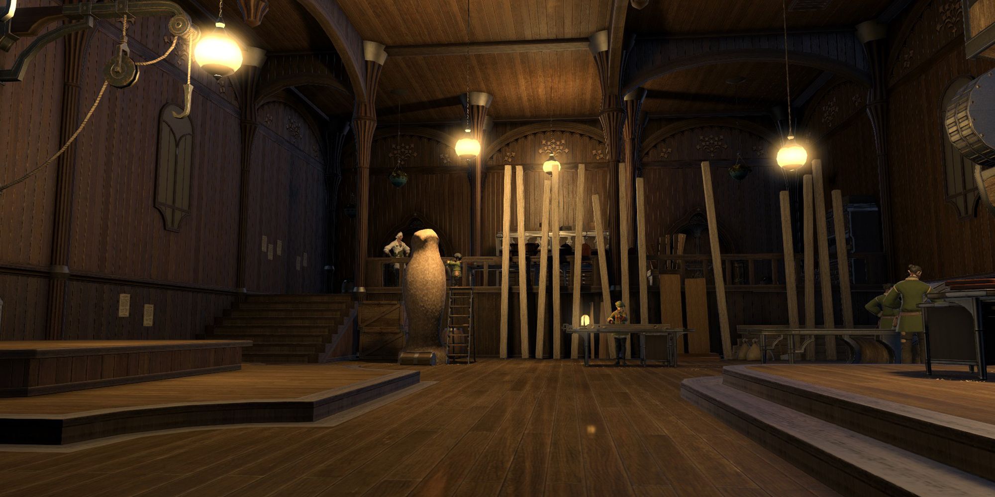 Getting started with carpentry in Carpenter's Guild in New Gridania
