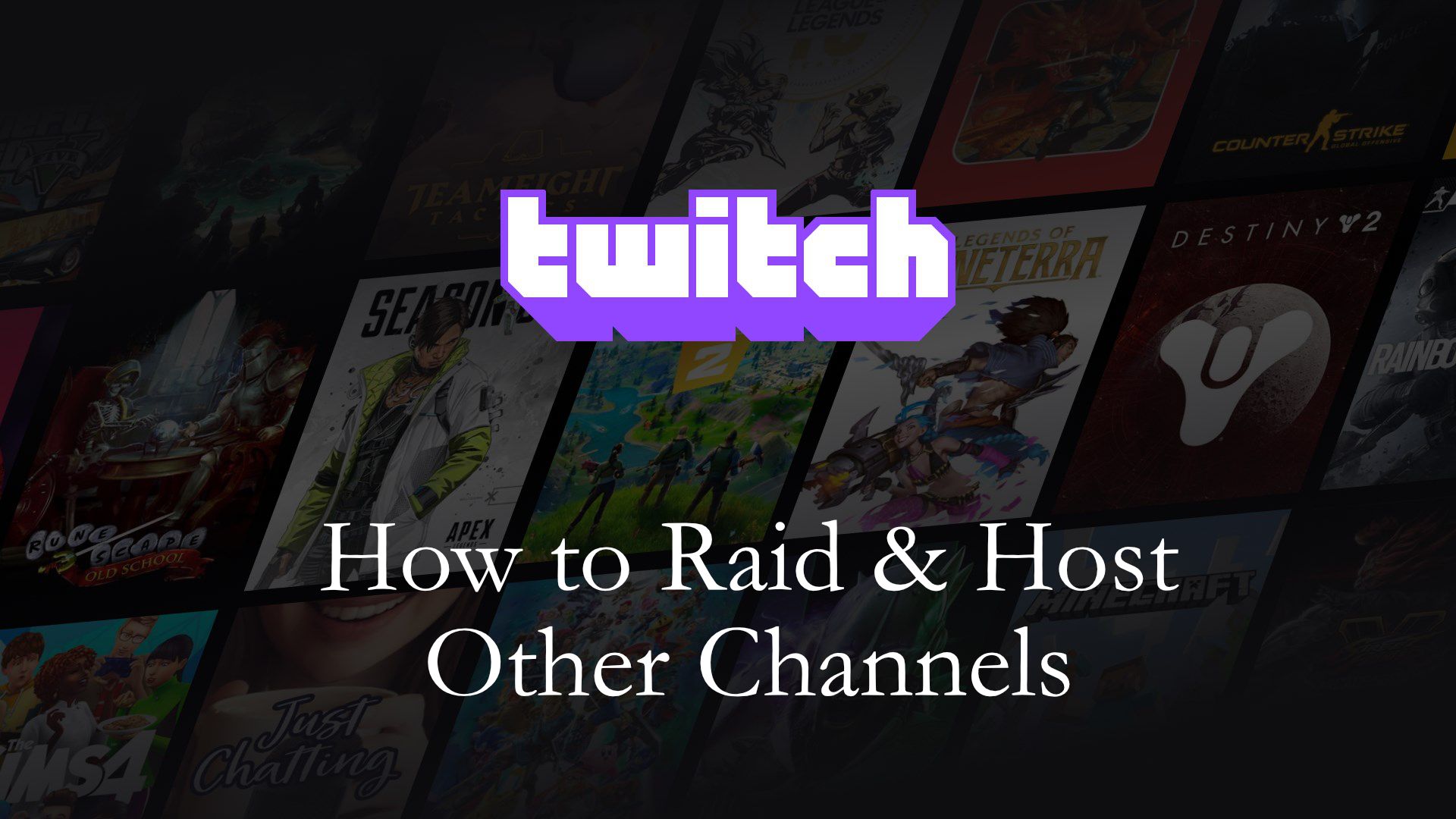 How To Host And Raid Someone On Twitch Gametiptip Com