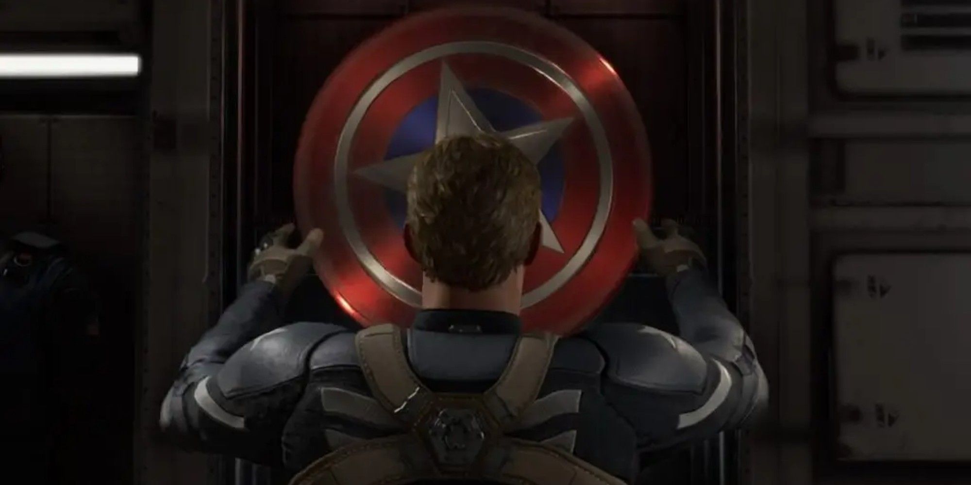 marvels avengers captain america Grabbing A Shield