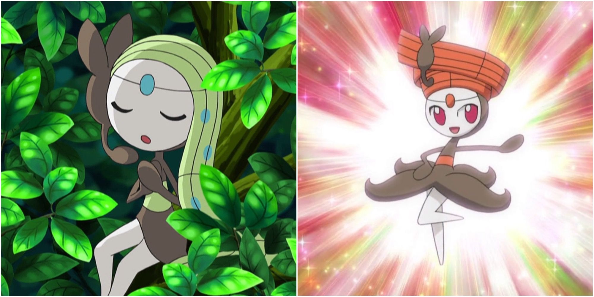 Meloetta: Aria vs Pirouette  Pokémon Form Fight (Mythical) 