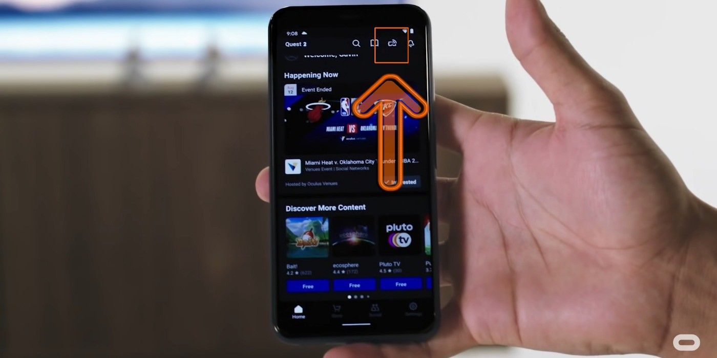 Casting from the Oculus App