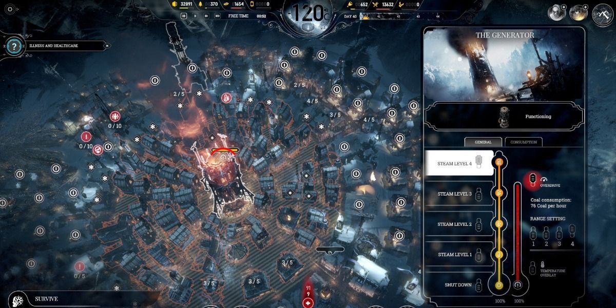 generator overdrive in frostpunk