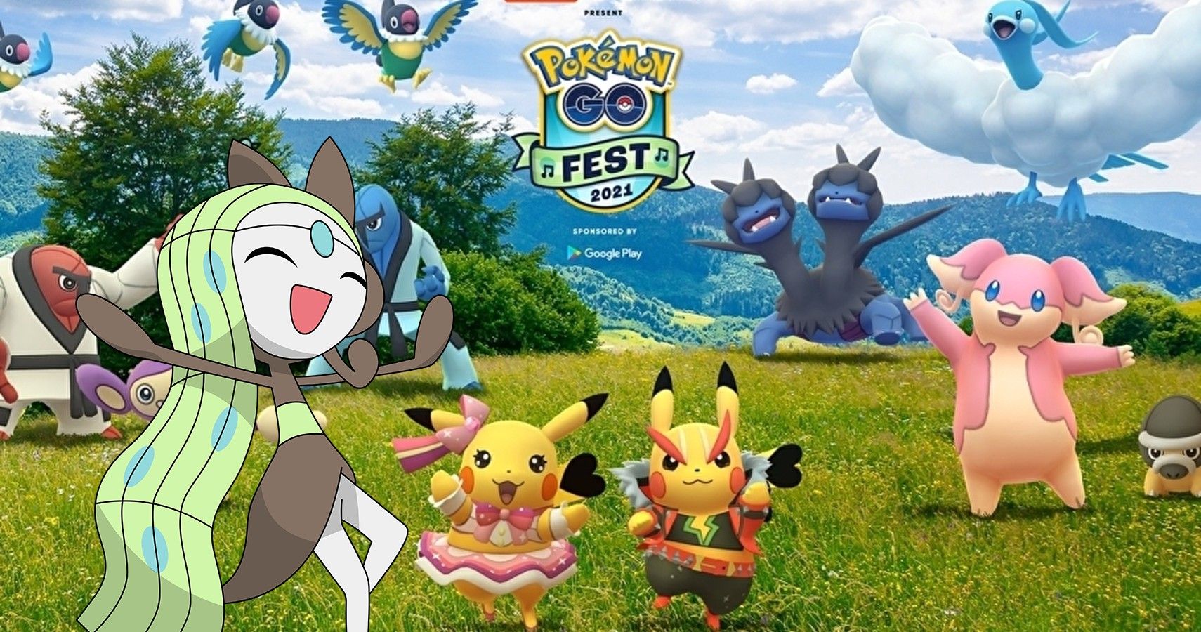 Mythical Pokemon Meloetta Will Make Its Debut At Go Fest 2021