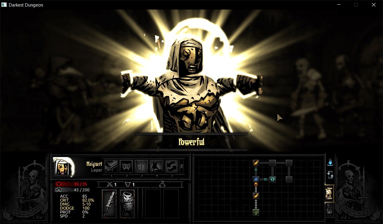 powerful leper in darkest dungeon
