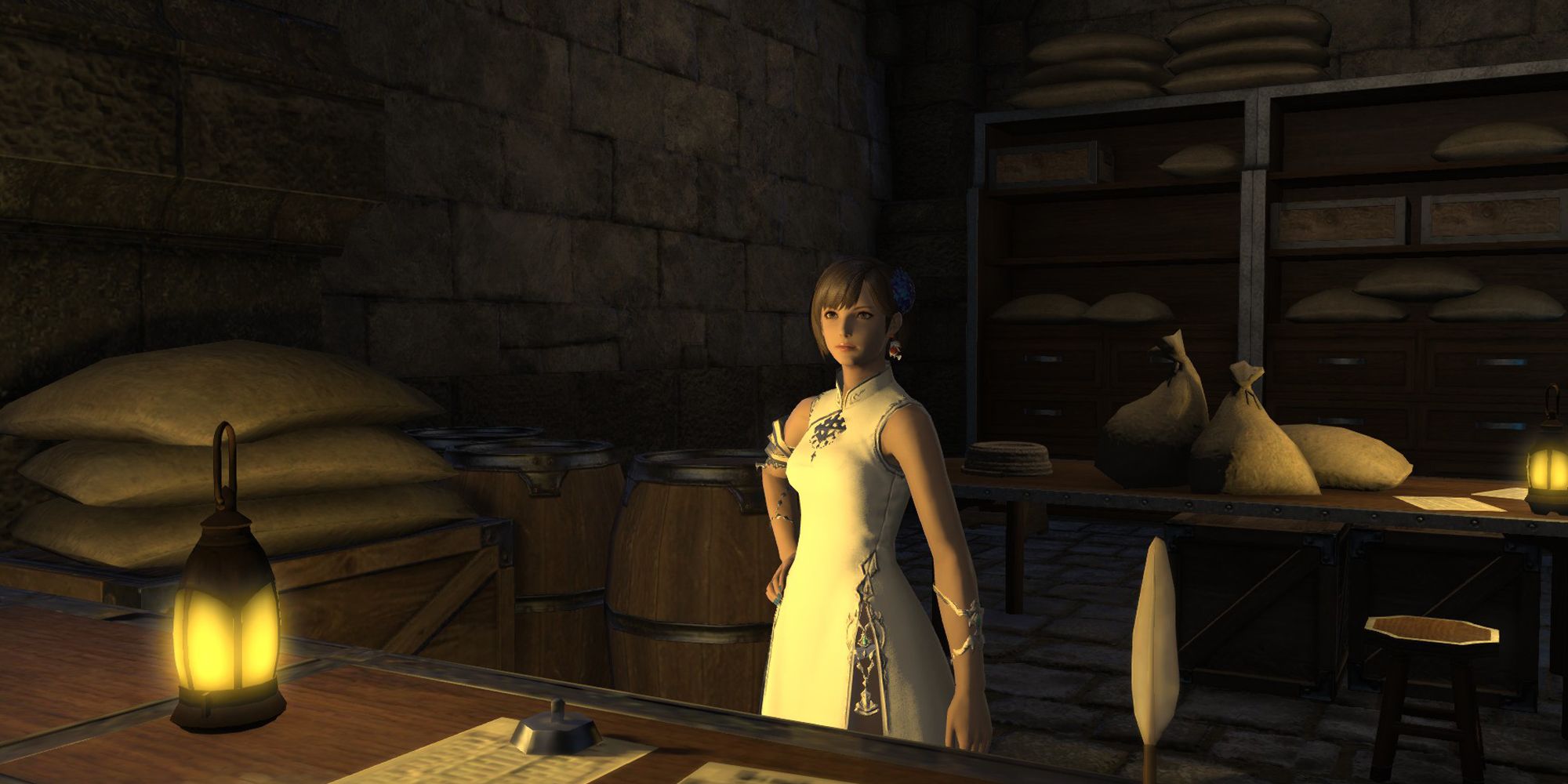 Rowena in Mor Dhona for Crafting and Gathering Collectibles