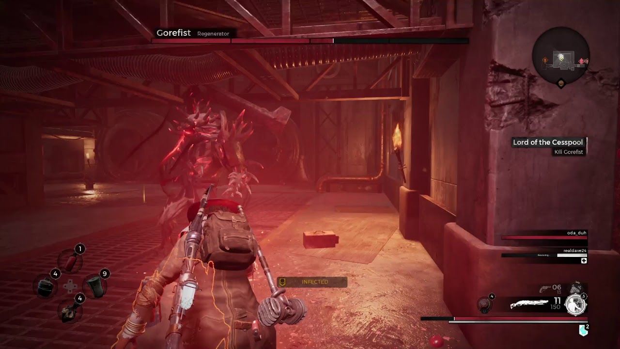 running into gorefist in remnan from the ashes