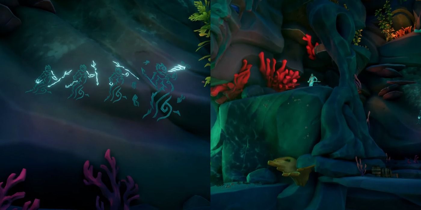 Mermaid Puzzle in Sea of Thieves Sunken Pearl Tall Tale