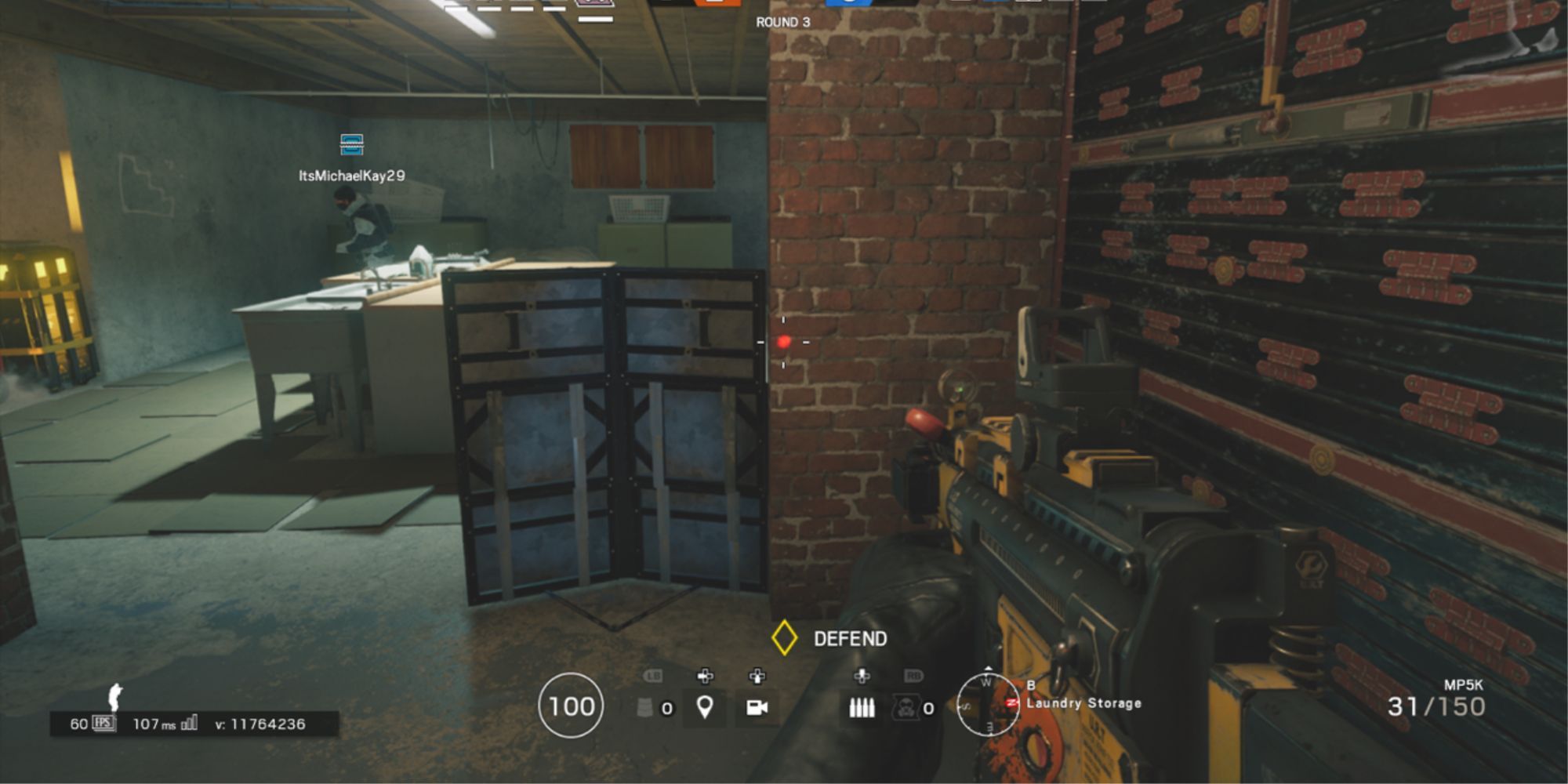 siege_deployable shield that is set up