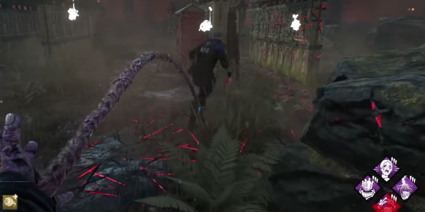 Dead by Daylight: Nemesis Tentacle Attack On Leon Survivor