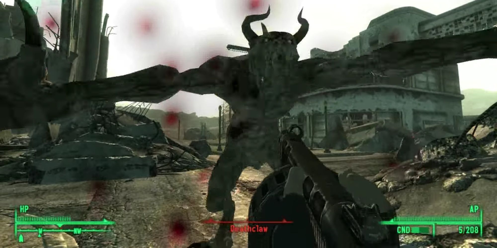Fallout 3: Using Combat Shotgun To Successfully Fight A Deathclaw