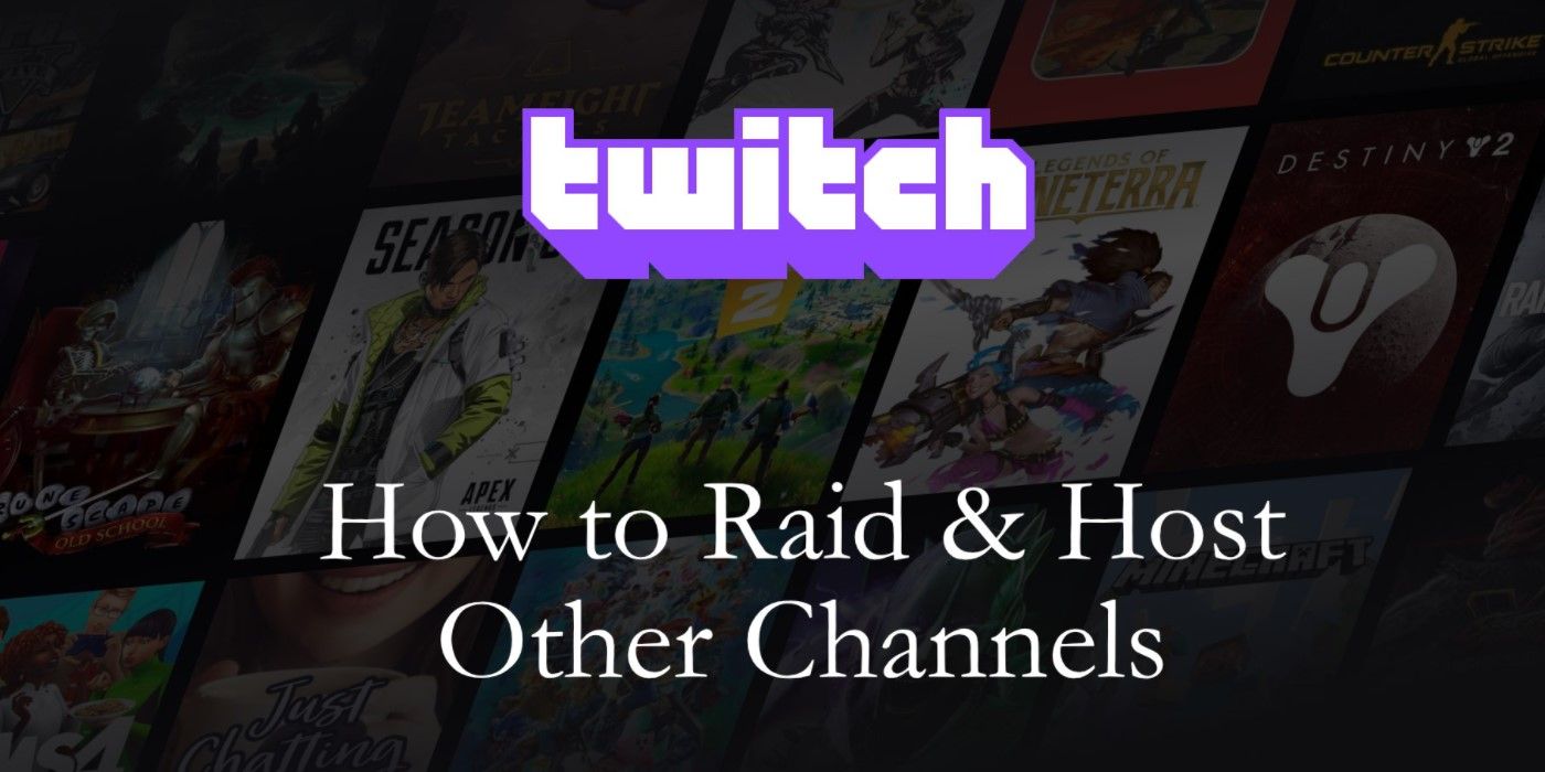 How To Host And Raid Someone On Twitch