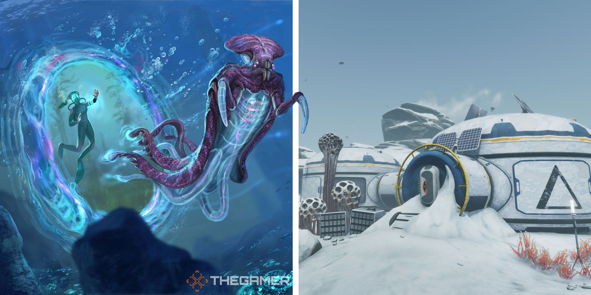 subnautica below zero map size compared to the first oen
