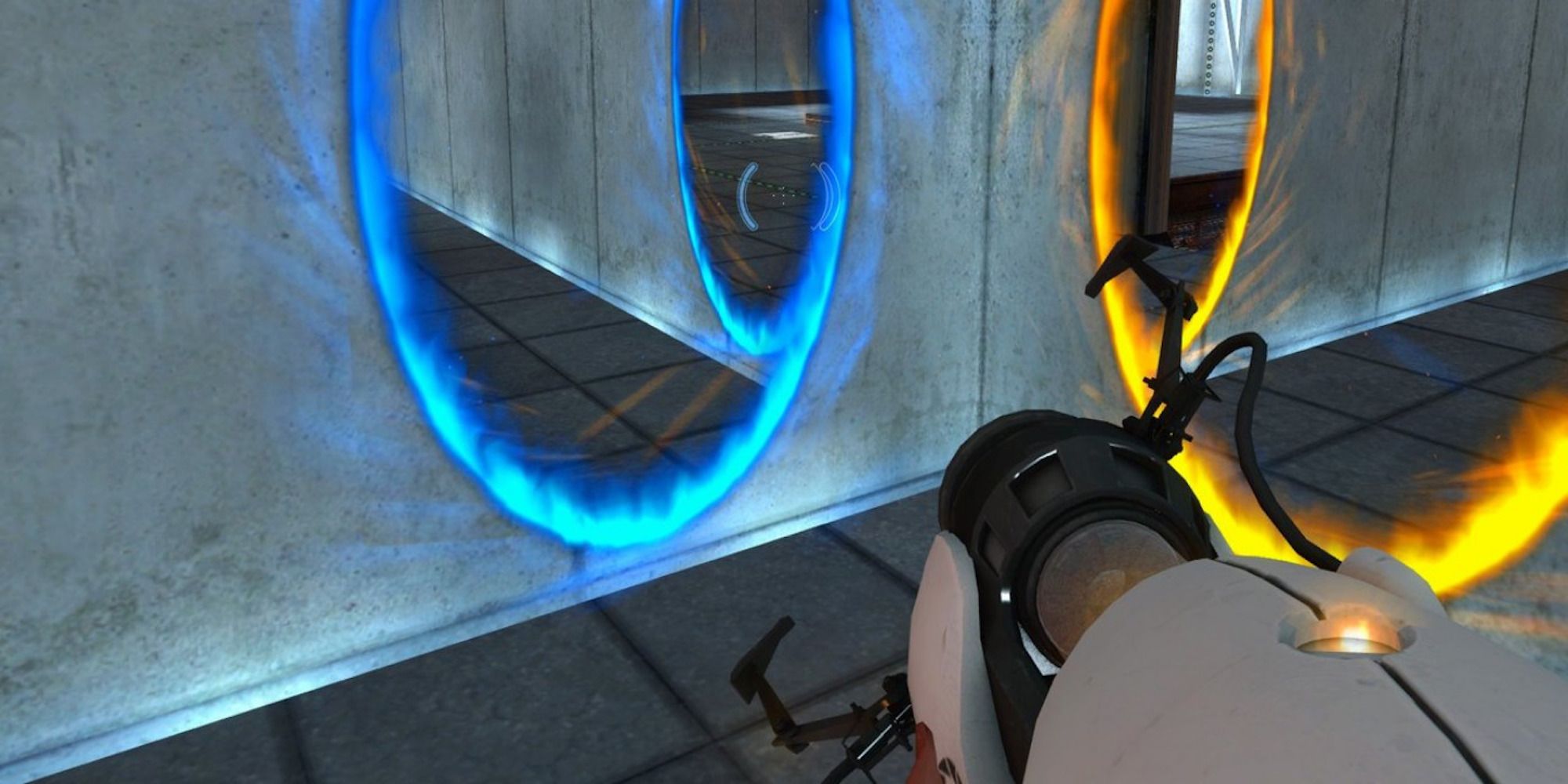 The portal gun from Portal