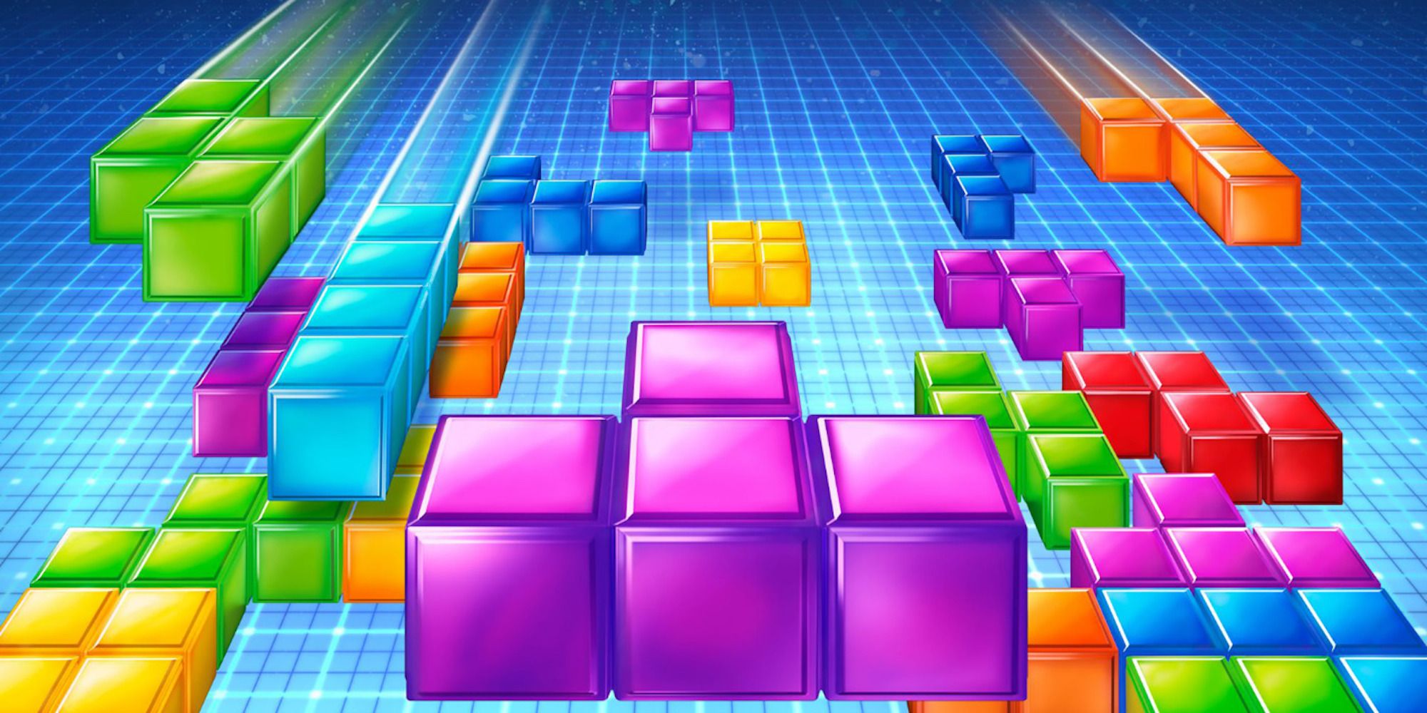Tetris blocks from Tetris