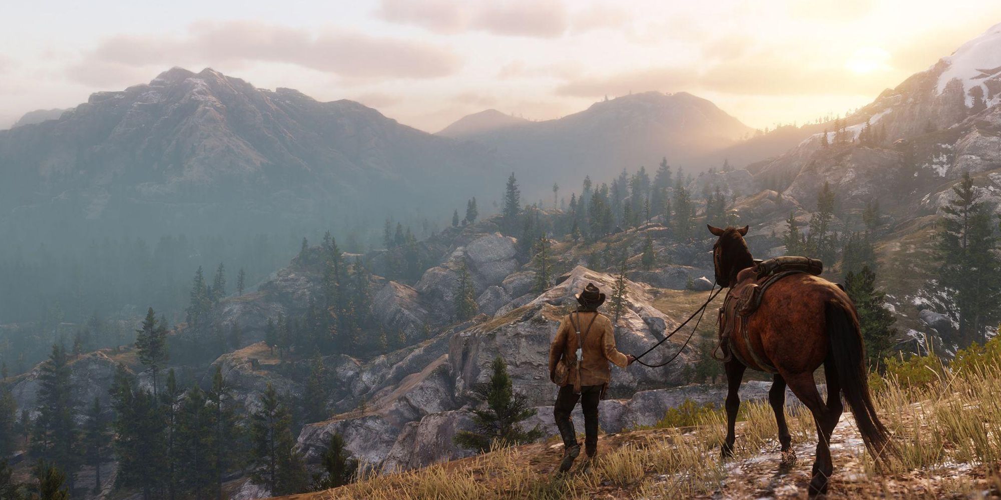 A Nice Landscape Shot From Red Dead Redemption 2