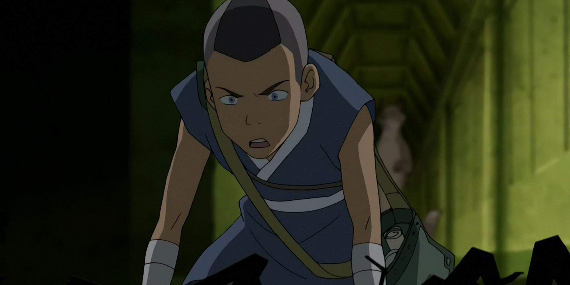 Avatar The Last Airbender - Sokka Desperately Searching For Something Small