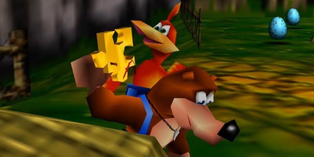 Banjo And Kazooie Finding A Jiggy Piece
