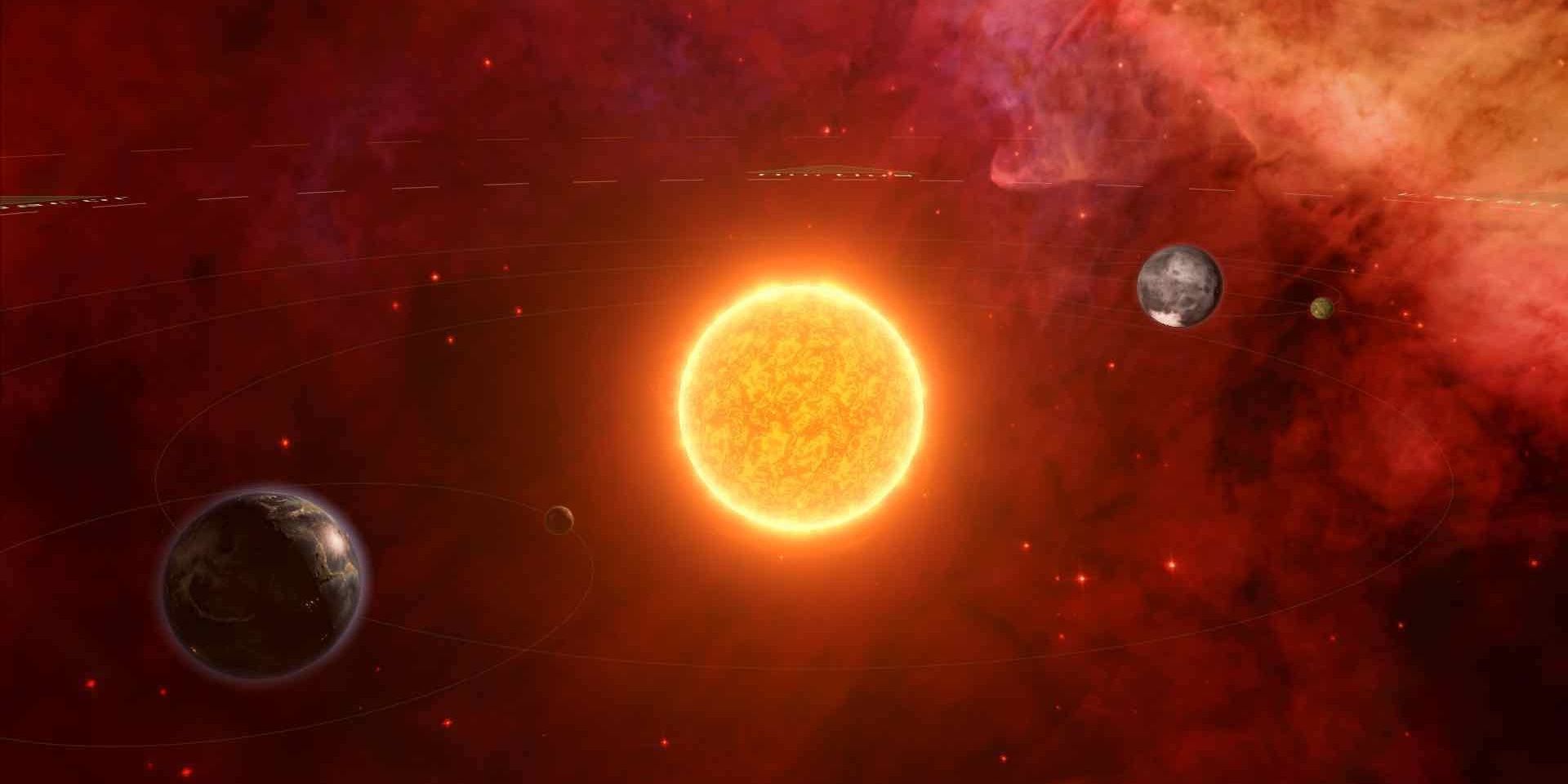 Beautiful Universe mod for Stellaris