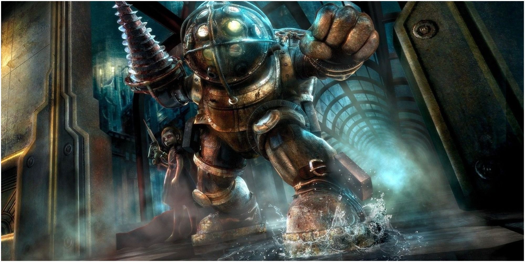 BioShock Promotional Artwork With Strange Figures