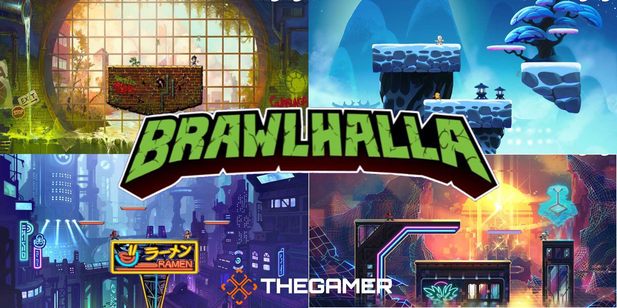 Brawlhalla All Maps Ranked