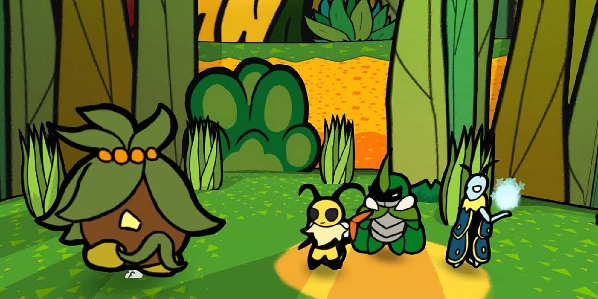 The Bug Trio Faces A Giant Seedling