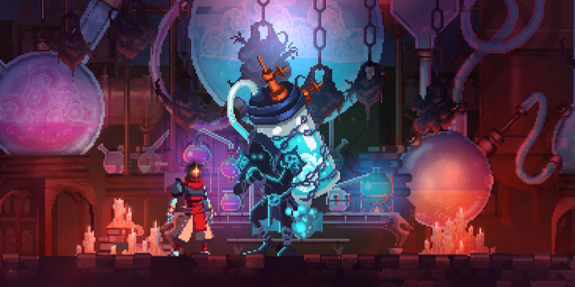 Dead Cells Hero The Beheaded Approaches The Collector