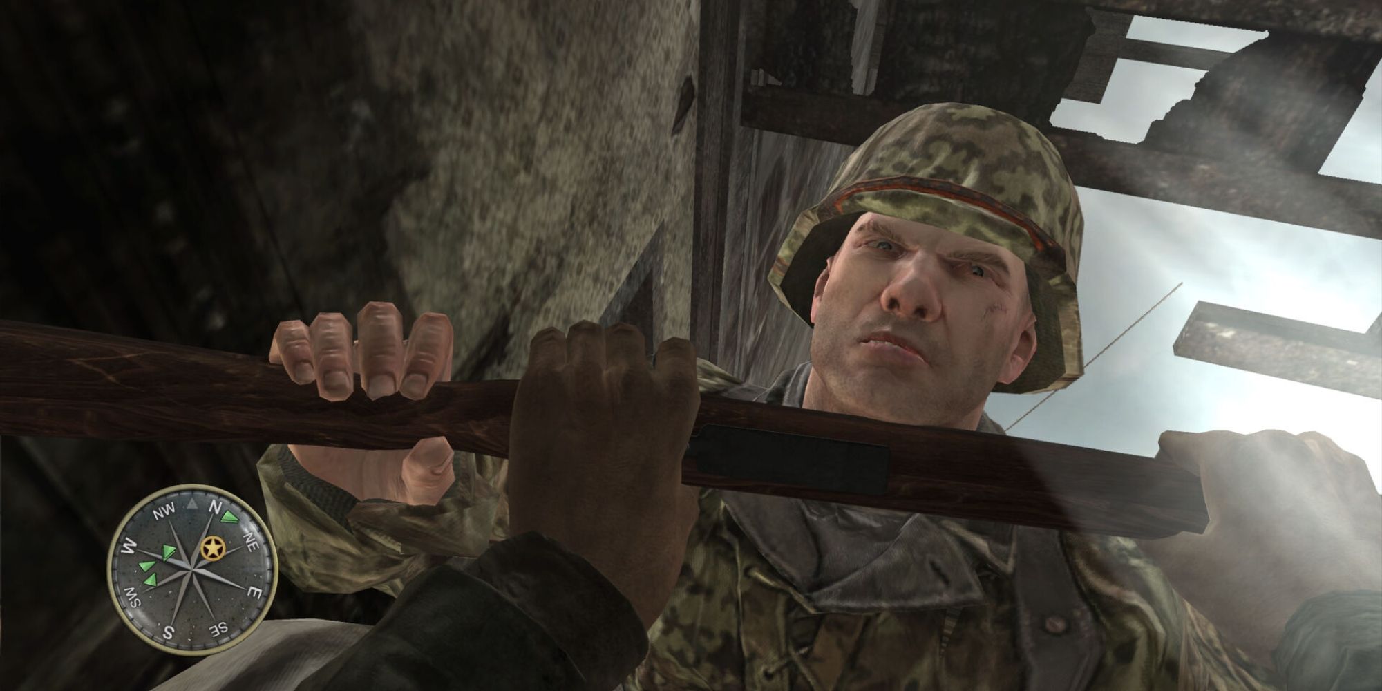 Call Of Duty 3 Screenshot Of Close Quarters Combat