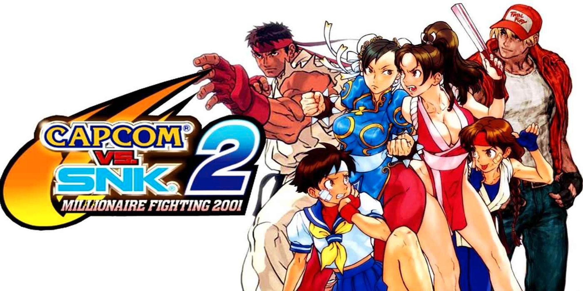 Capcom Vs. SNK 2 promo art