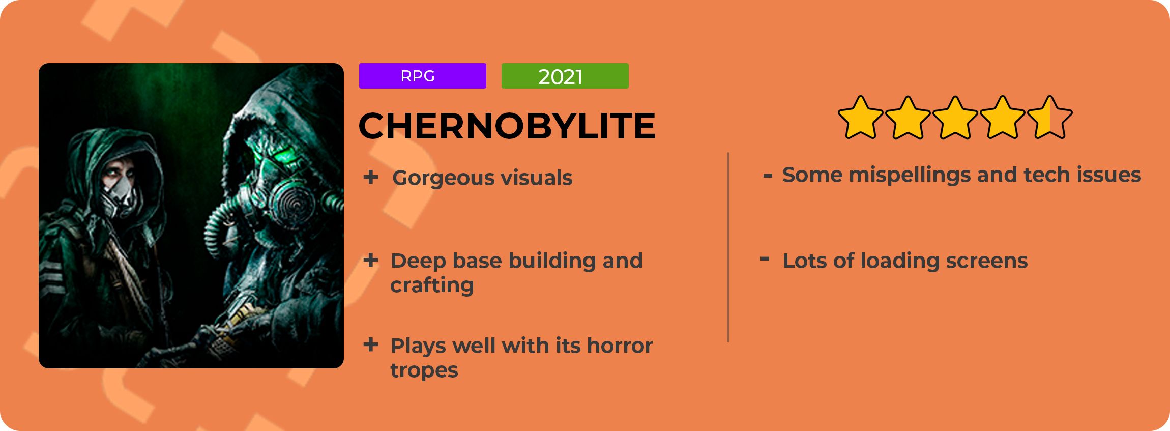 Chernobylite Rating