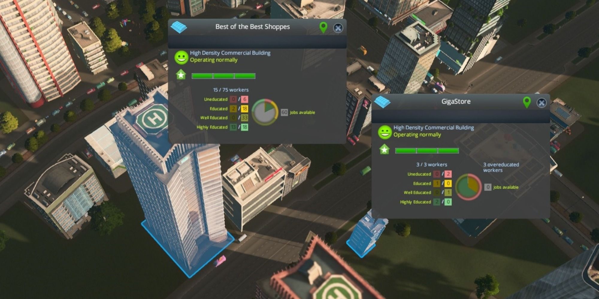 Cities Skylines Realistic Population Revisited building menus